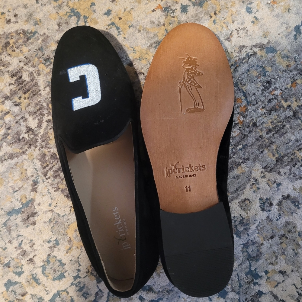 New JP Crickets Columbia University Loafers, men size 11